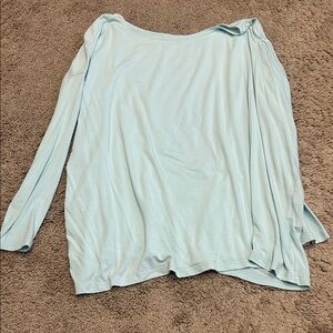 Piko 1988 Sky Blue Long Sleeve Top